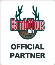 バンビシャス奈良のオフィシャルパートナーになりました。